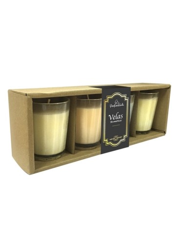 Pack Velas Aromáticas en vaso